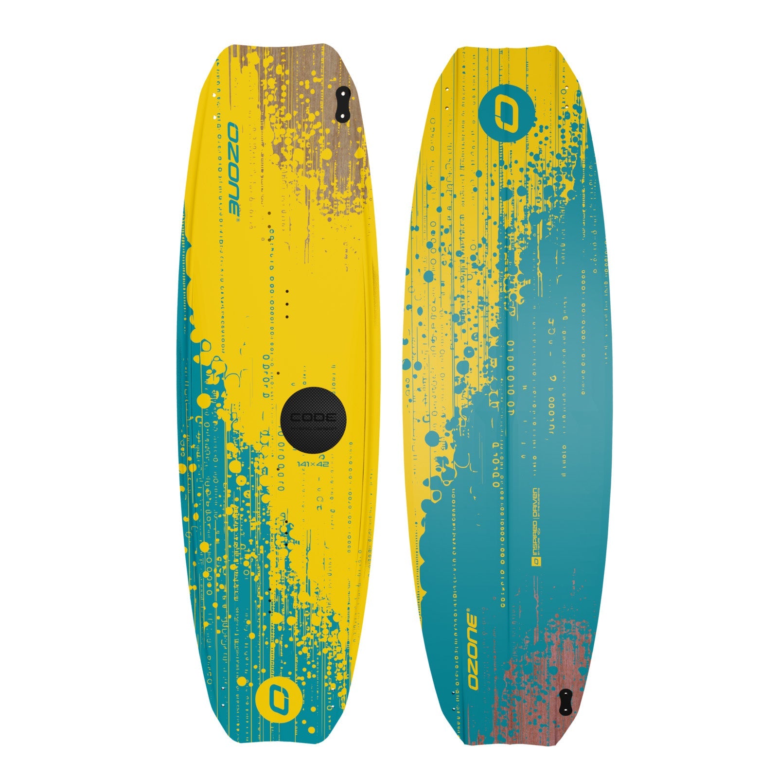 Ozone Code V5 - Freeride Twintip - Ride with Control, Courage and