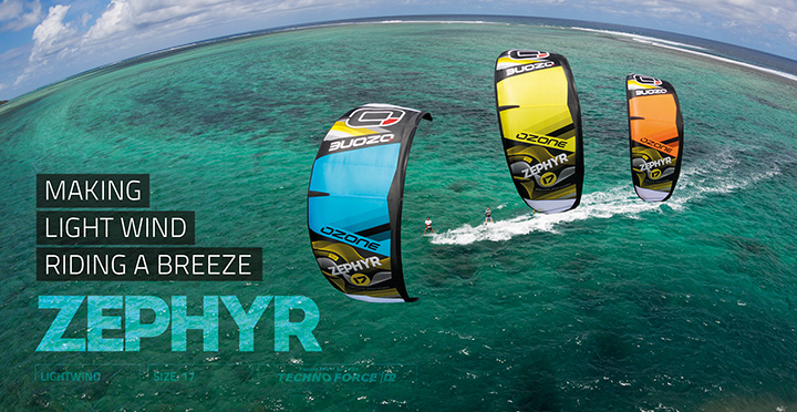 2015 Ozone Zephyr light wind kite