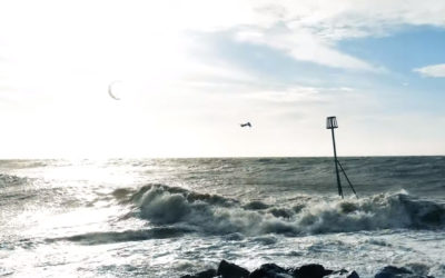 Oli Sweeney – Windy Day Kitesurfing